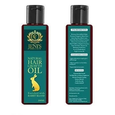 Rabbit Blood Infused Hair Oil 200 ML (Pack of 2)